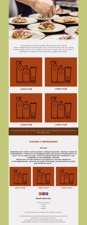 Delicious Cooking Recipe Templates