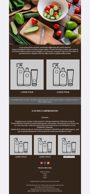 Delicious Cooking Recipe Templates