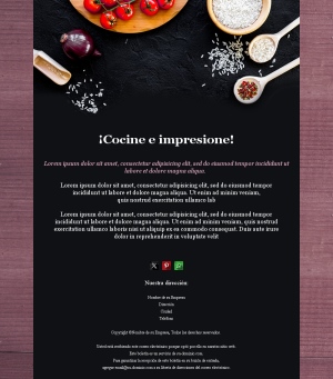 Delicious Cooking Recipe Templates