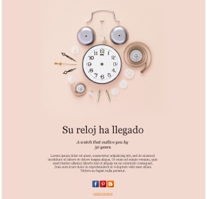 Novedades de relojería