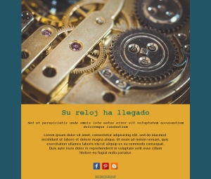 Actualizaciones de la relojería