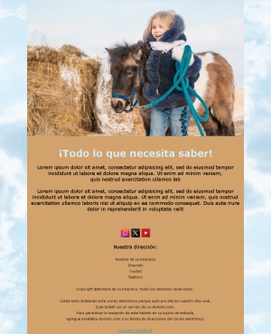 Plantillas de Equitación
