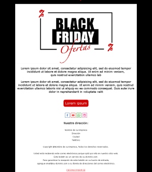 Correo Black Friday España