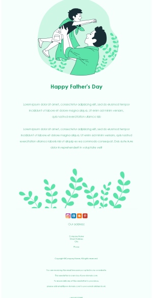 Felicitación Día del Padre