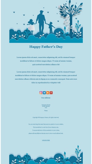 Saludos del Día del Padre