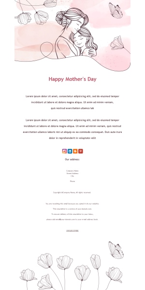 Felicitaciones del Día de la Madre