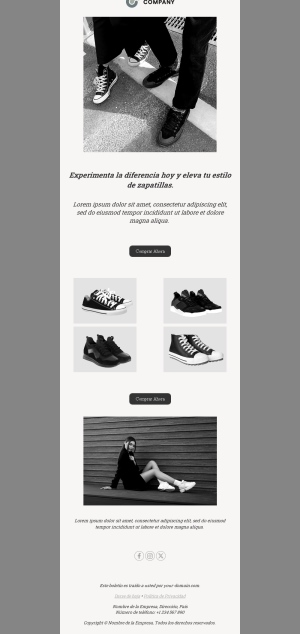 Plantilla de Email de Moda – Nueva Colección