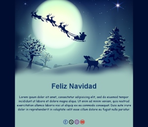 Template de Email de Navidad