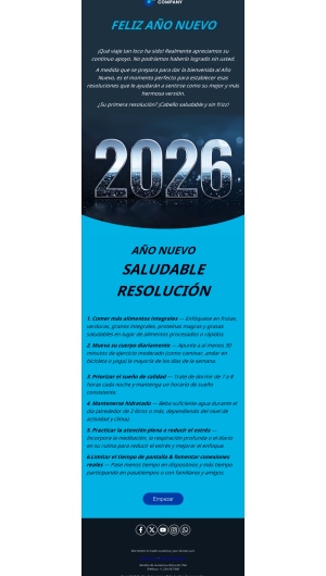 Mensaje Profesional Email