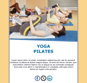 Plantilla Email Pilates para Todos