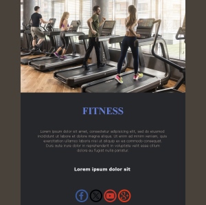 Fitness Newsletter Emails
