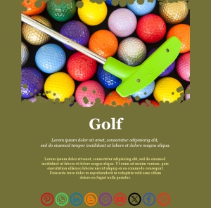 Boletín de Highlights de Golf
