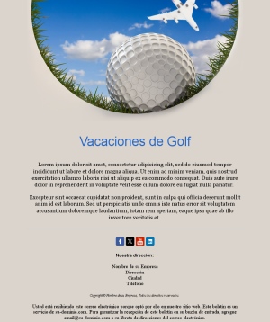 Correo Torneo Golf