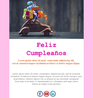 Di “Feliz Cumpleaños”
