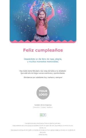 Ideas de Plantillas de Email de Cumpleaños