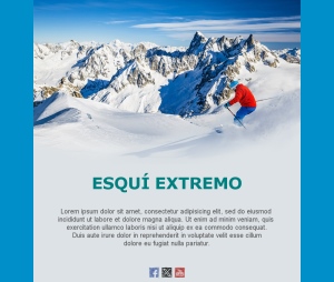 Promociones de Temporada Nieve