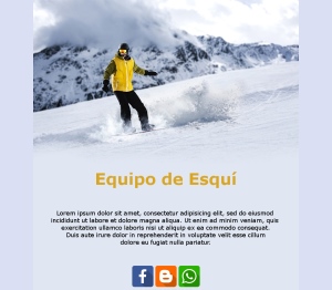 Nuevos Productos de Esquí