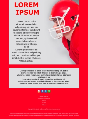 Correo Promoción Deportiva