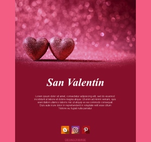 Invitaciones Románticas de San Valentín 