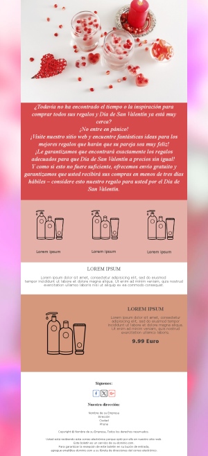 Especiales y Novedades de San Valentín