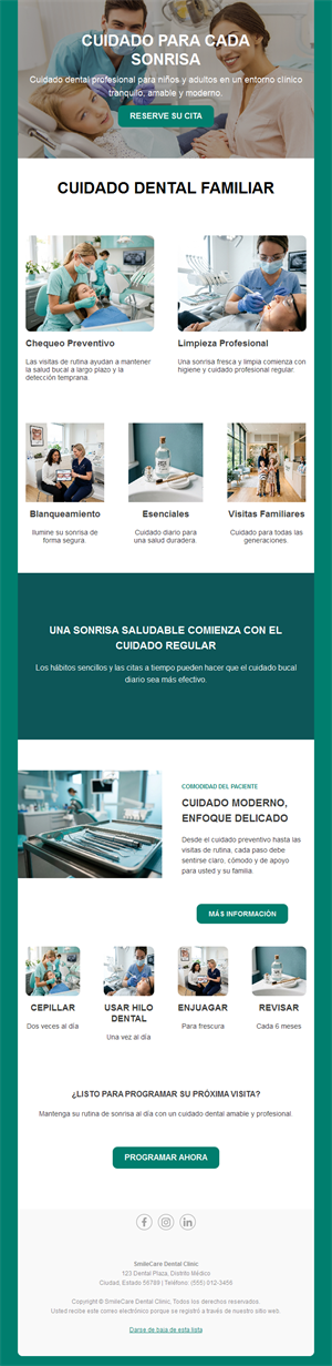 Newsletter de odontología familiar