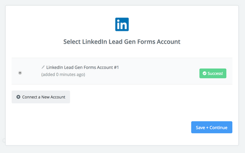 Setup LinkedIn Lead Gen Forms 3
